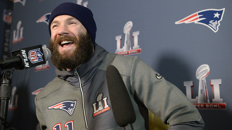 New England Patriots wide receiver Julian Edelman
