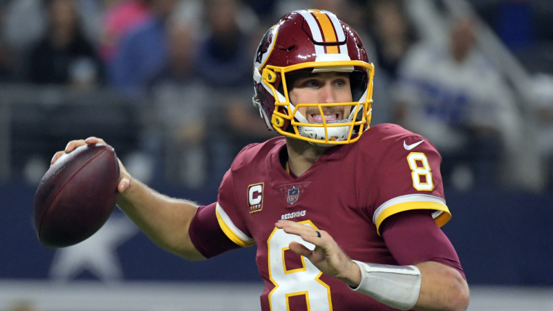 Washington Redskins quarterback Kirk Cousins