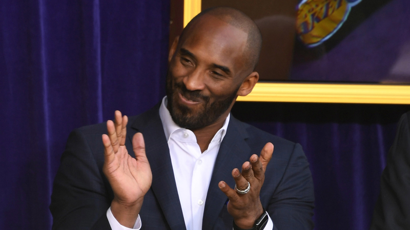 Former Lakers player Kobe Bryant