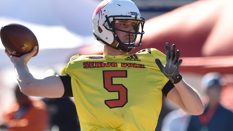 NFL Draft prospect QB Kyle Lauletta