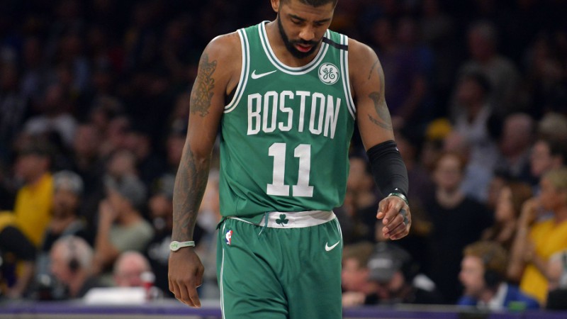 Boston Celtics guard Kyrie Irving