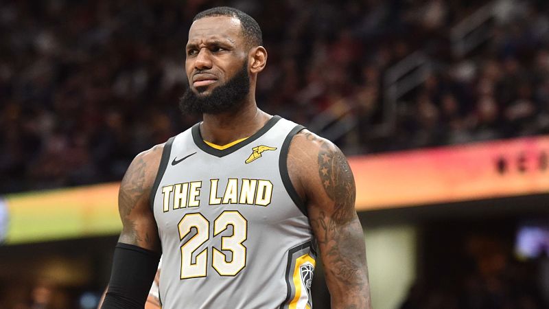 Cleveland Cavaliers forward LeBron James
