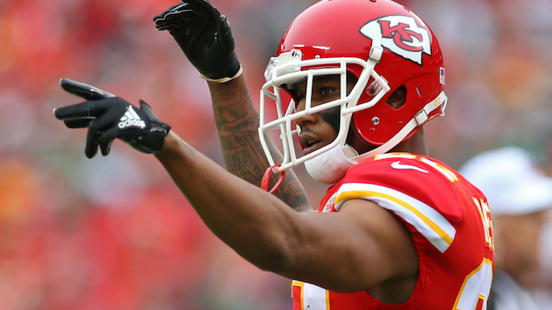 Chiefs cornerback Marcus Peters