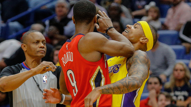 Rajon Rondo and Isaiah Thomas