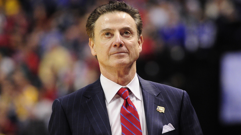 Louisville coach Rick Pitino