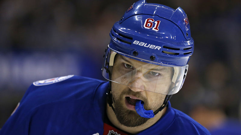 New York Rangers forward Rick Nash