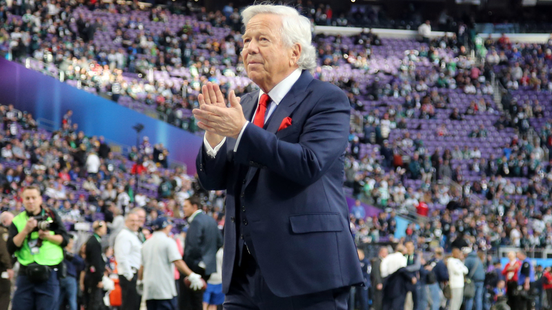 Patriots owner Robert Kraft