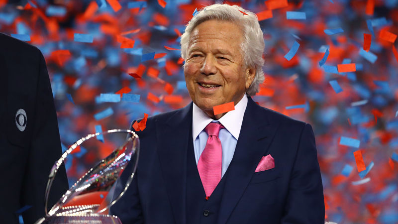 Patriots owner Robert Kraft
