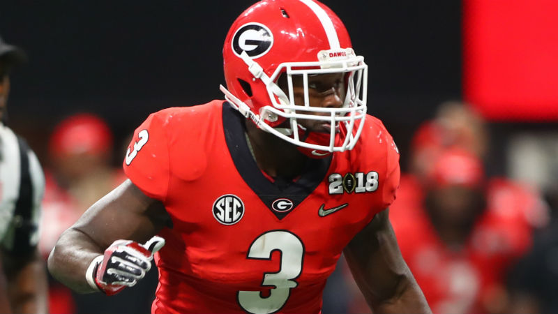 Georgia Bulldogs linebacker Roquan Smith