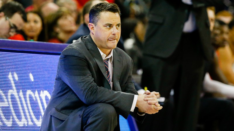Arizona Wildcats head coach Sean Miller