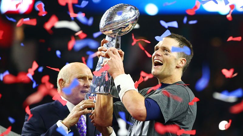 New England Patriots quarterback Tom Brady
