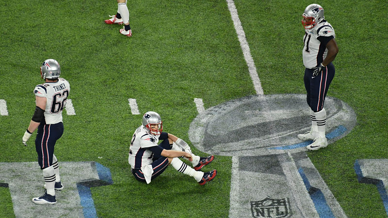 New England Patriots quarterback Tom Brady