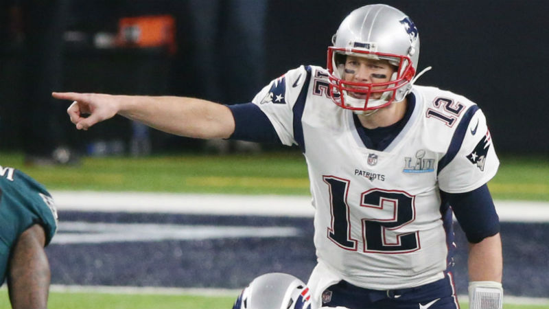 New England Patriots quarterback Tom Brady