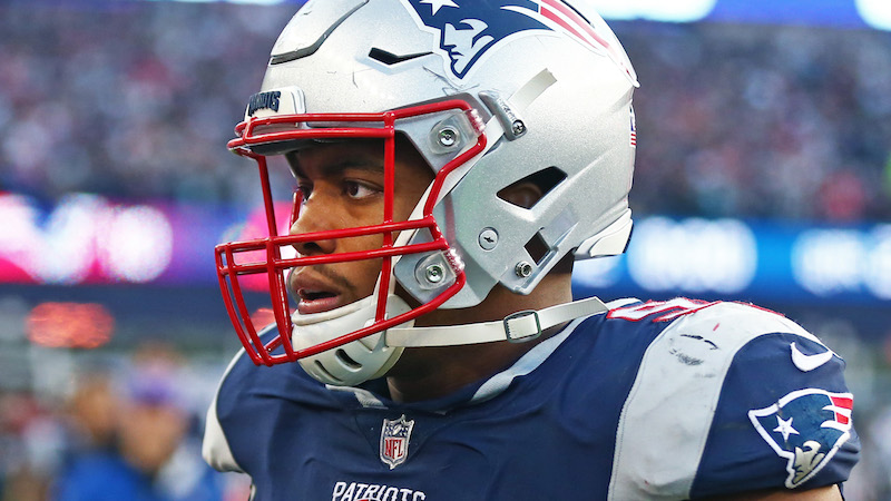Patriots defensive end Trey Flowers