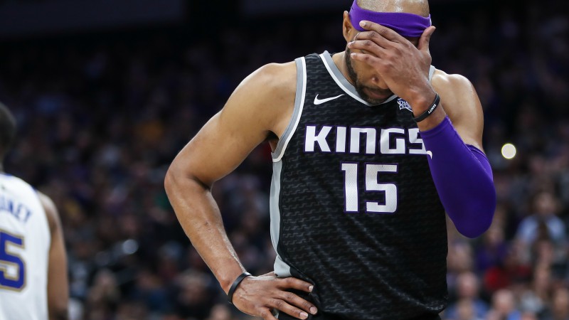 Sacramento Kings guard Vince Carter