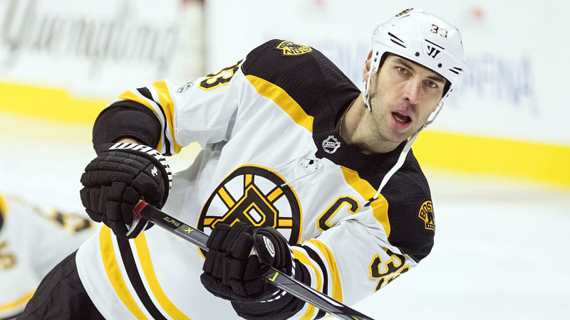 Boston Bruins defenseman Zdeno Chara