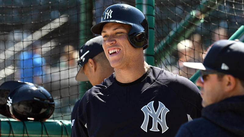 New York Yankees right fielder Aaron Judge