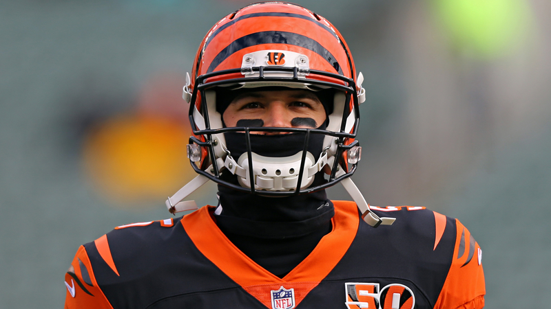 Bengals quarterback AJ McCarron
