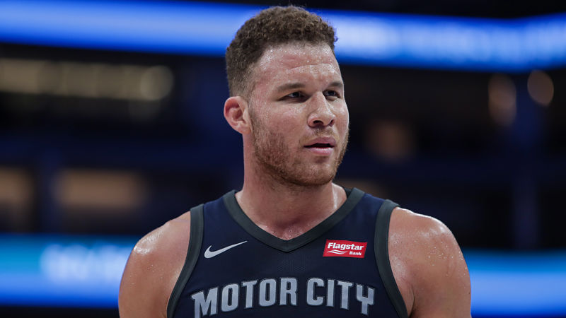 Detroit Pistons forward Blake Griffin