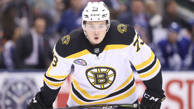 Boston Bruins defenseman Charlie McAvoy
