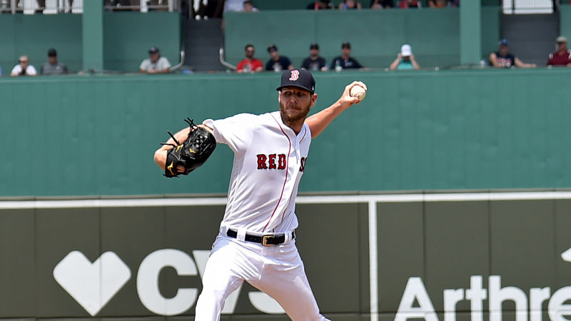 Boston Red Sox pitcher Chris Sale