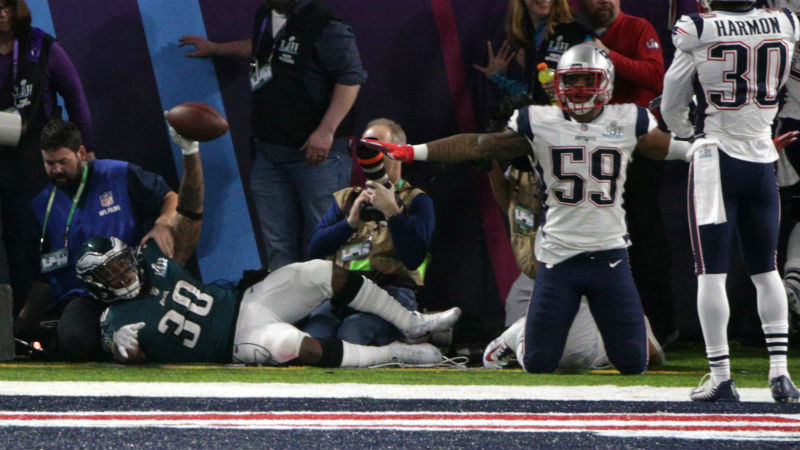 Philadelphia Eagles running back Corey Clement