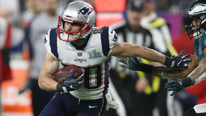 New England Patriots receiver Danny Amendola