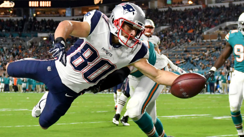 New England Patriots wide receiver Danny Amendola