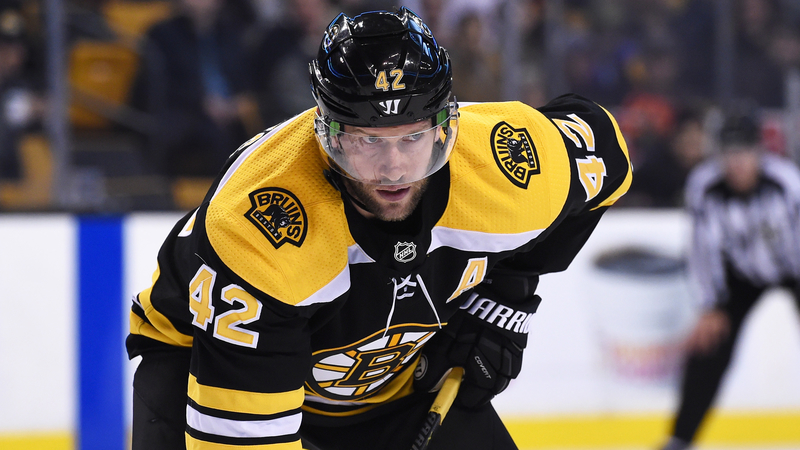 Boston Bruins Forward David Backes