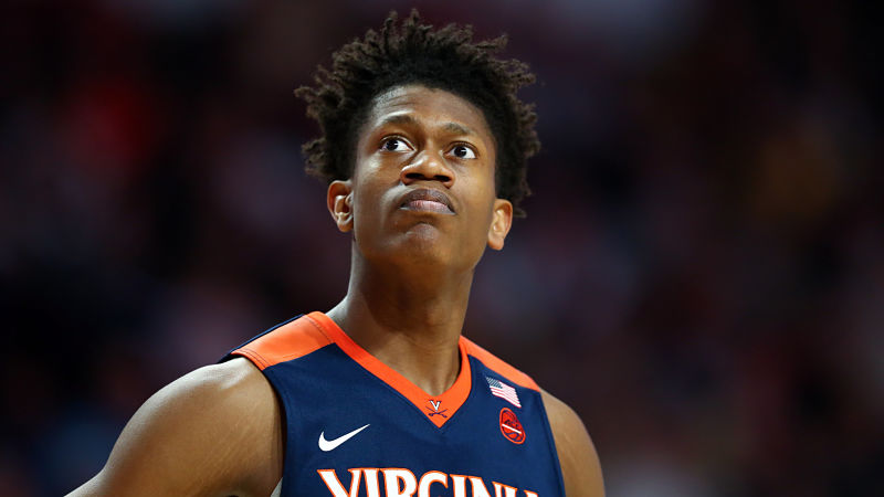 Virginia guard De'Andre Hunter
