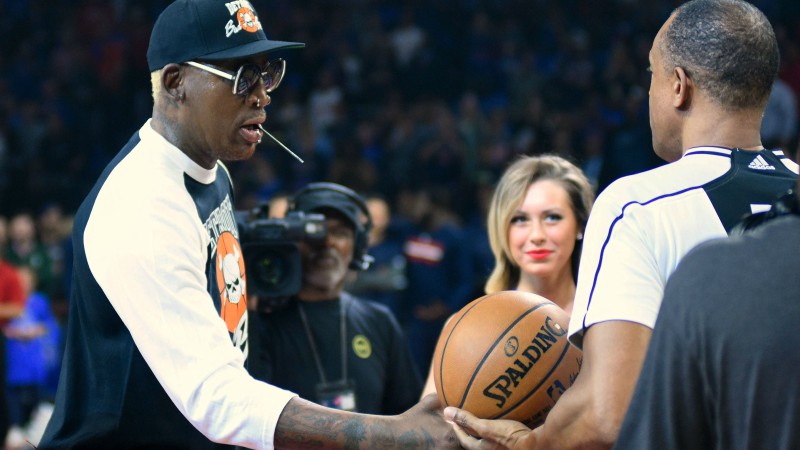 NBA legend Dennis Rodman