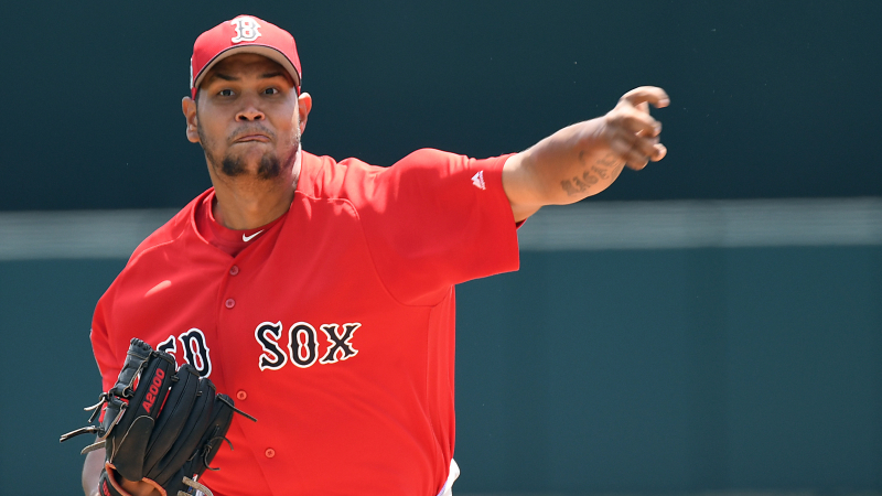 Boston Red Sox pitcher Eduardo Rodriguez