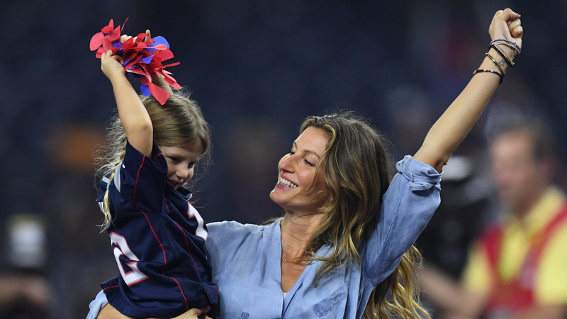 Patriots quarterback Tom Brady's wife, Gisele Bundchen