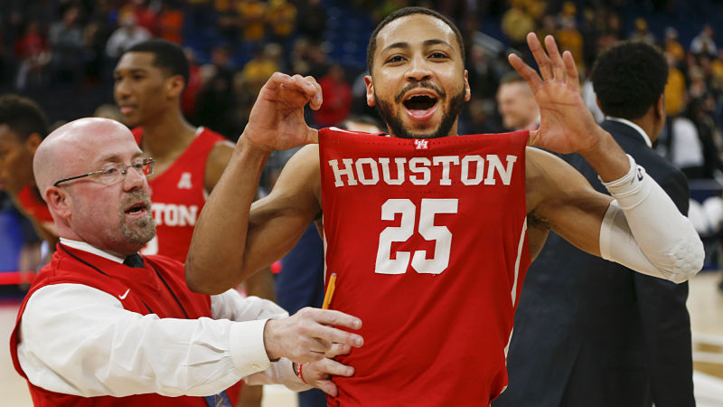 Houston guard Galen Robinson