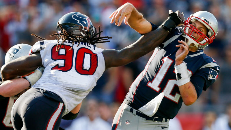 Houston Texans outside linebacker Jadeveon Clowney