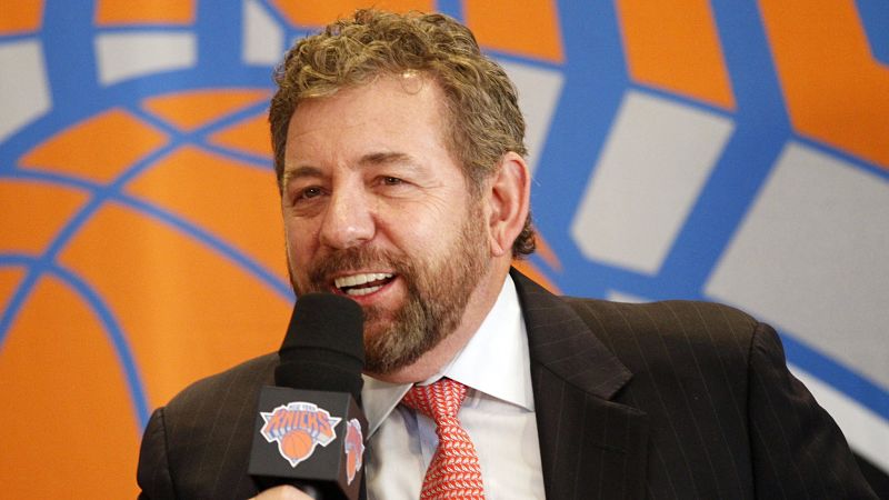 New York Knicks owner James Dolan