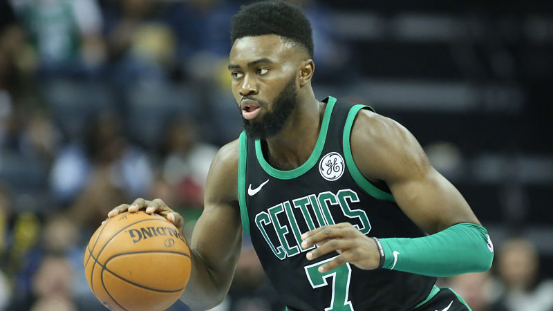 Boston Celtics guard Jaylen Brown