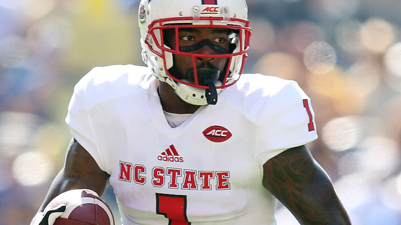 NC State running back Jaylen Samuels