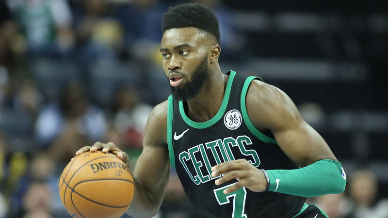 Boston Celtics guard Jaylen Brown