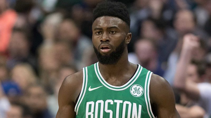 Boston Celtics guard Jaylen Brown