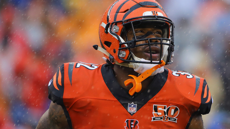 Patriots running back Jeremy Hill