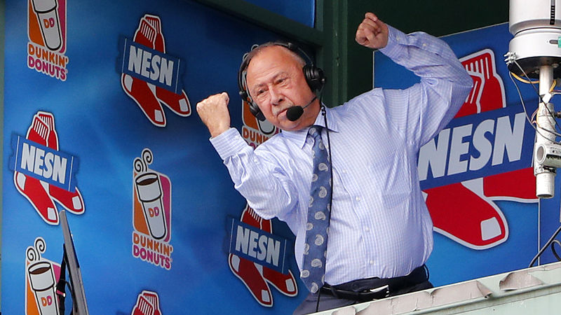 NESN broadcaster Jerry Remy