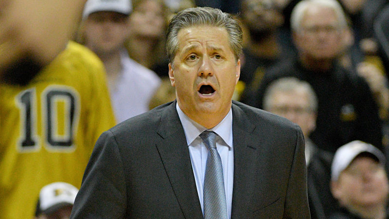 Kentucky head coach John Calipari