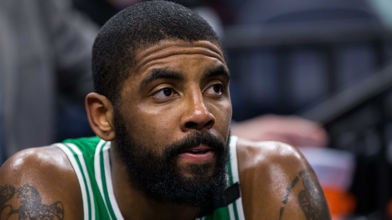Celtics guard Kyrie Irving