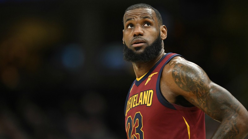 Cleveland Cavaliers forward LeBron James
