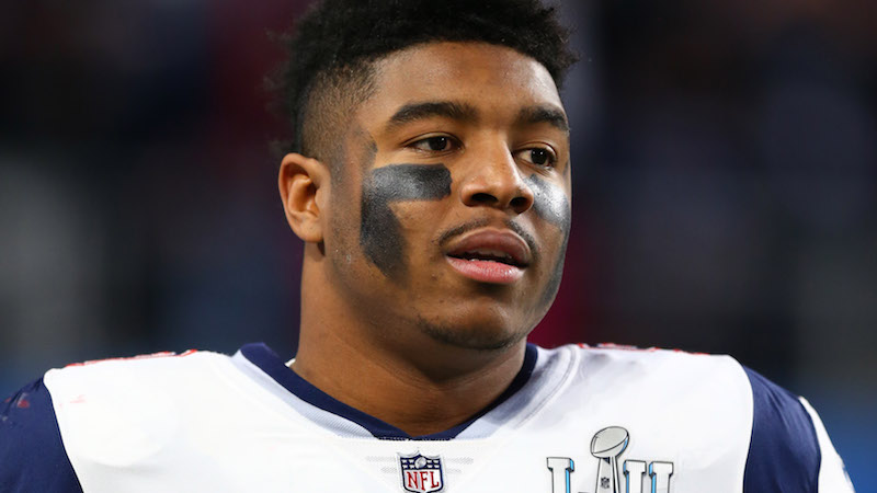 Patriots linebacker Marquis Flowers