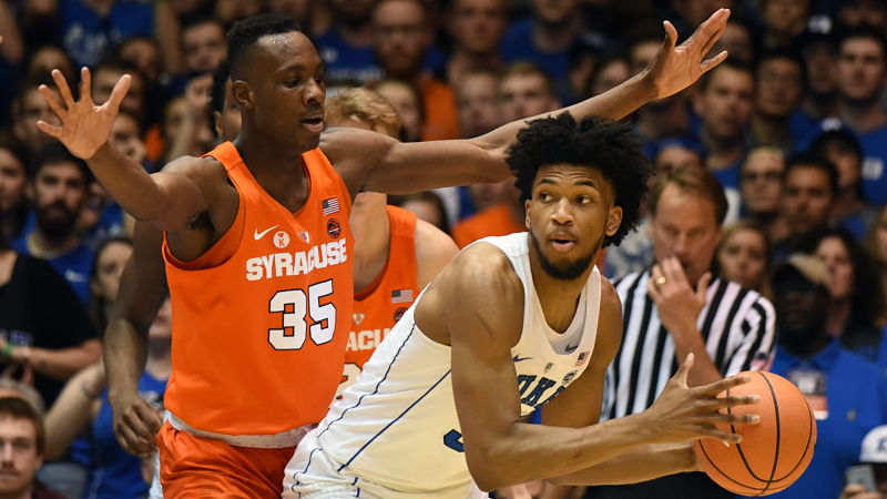 Duke Blue Devils forward Marvin Bagley III