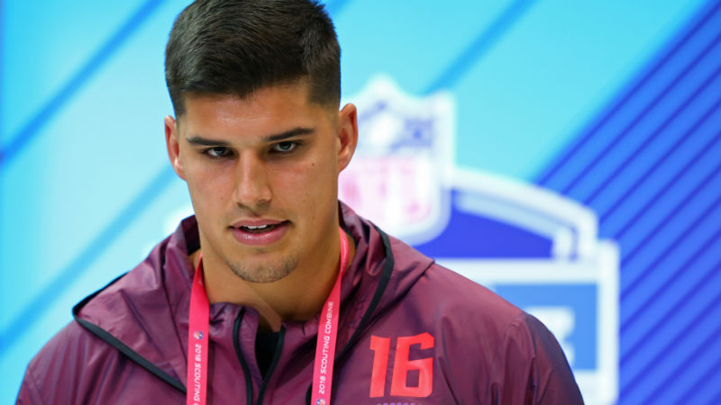 Oklahoma State Cowboys quarterback Mason Rudolph