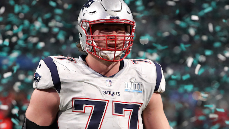 Giants offensive tackle Nate Solder