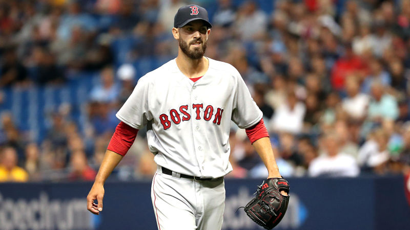 Boston Red Sox pitcher Rick Porcello